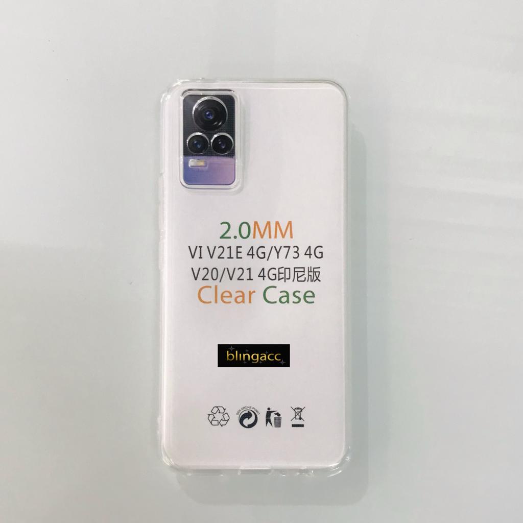 CLEAR HD Case VIVO Y12 Y15 Y17 Y19 Y20 Y12S Y30 Y50 Y51 Y91C Y1S Y91 Y95 Y93 Y53S 4G V20 S1 Z1 X60 Pro X50 X60 VIVO V21 5G V23E V21 4G Y15S Y16 Y35 V25E V25 PRO Y22 Y75 5G