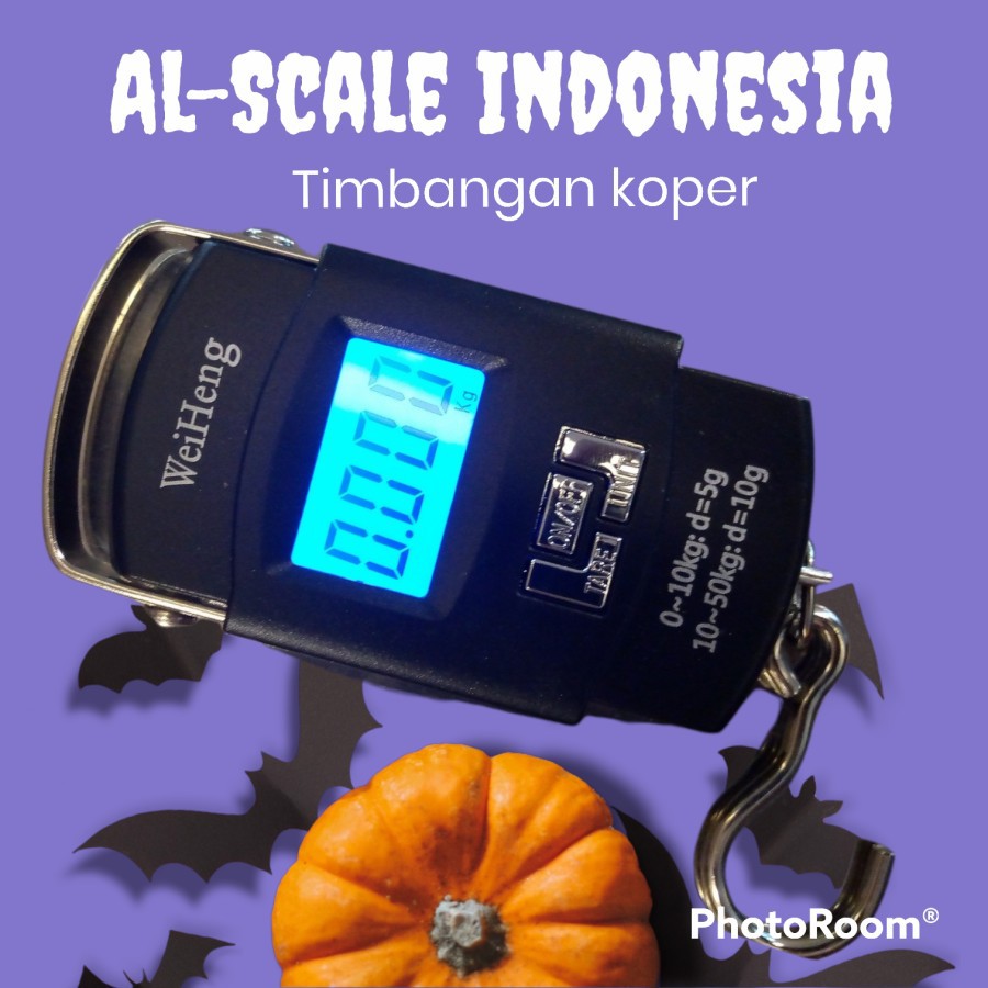 Timbangan Gantung digital laundry/koper portebel 50kg timbangan murah 50kg
