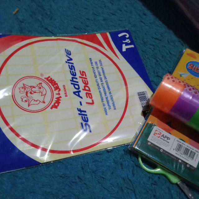 Label tom &amp; jerry TJ 103 , 99 , 121 , 123 , 112 t&amp;j and