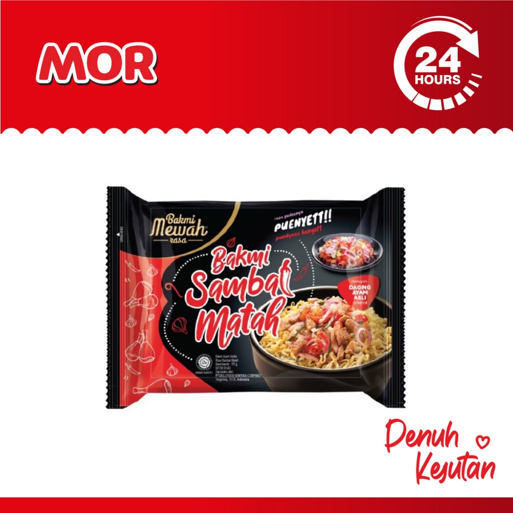 

BAKMI MEWAH Rasa Sambal Matah 139 Gr