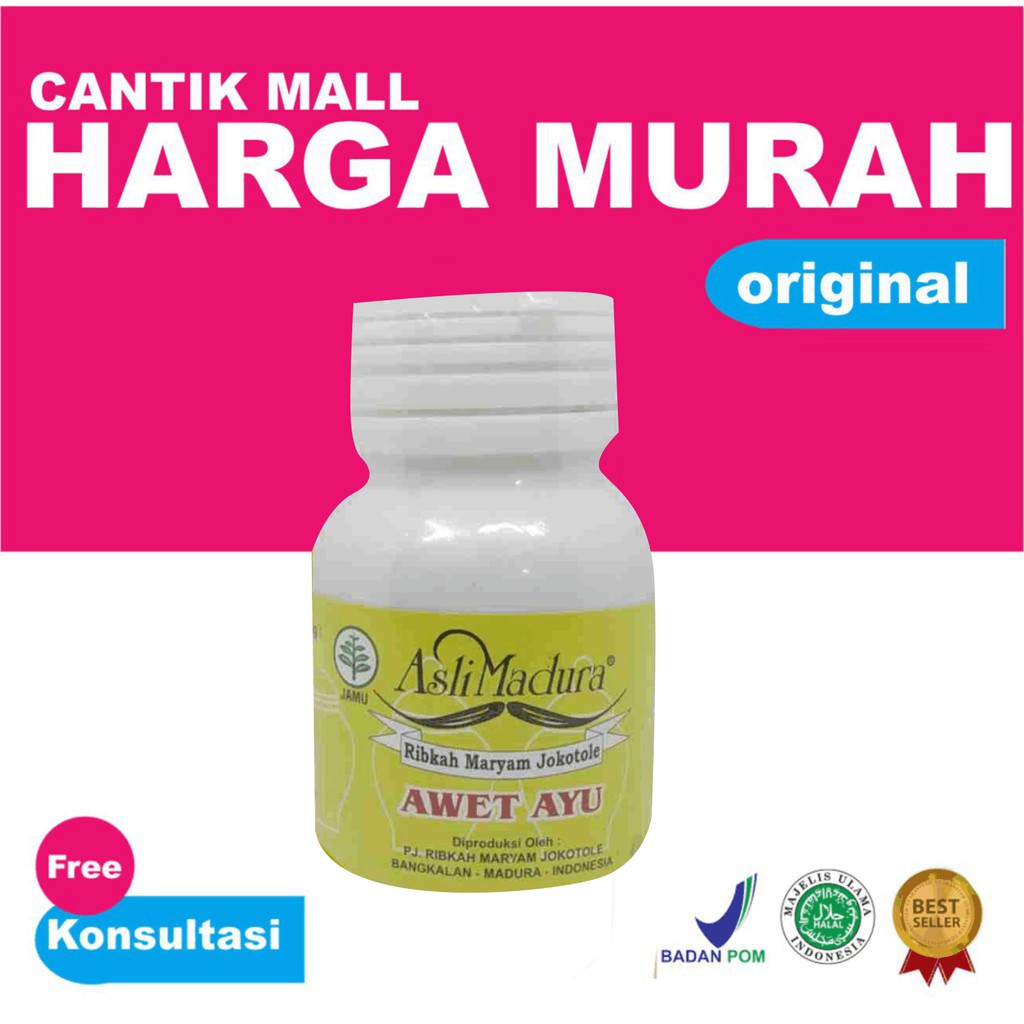 

jamu anti keriput dan awet muda isi 40 kapsul original madura -best seller