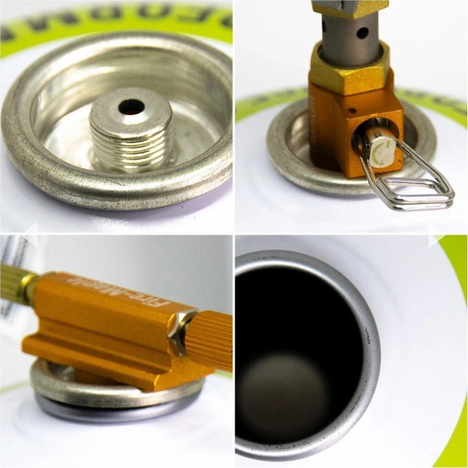 Tabung Gas Kaleng Canister HNR Hikenrun Kompor Ultralight Outdoor Isi