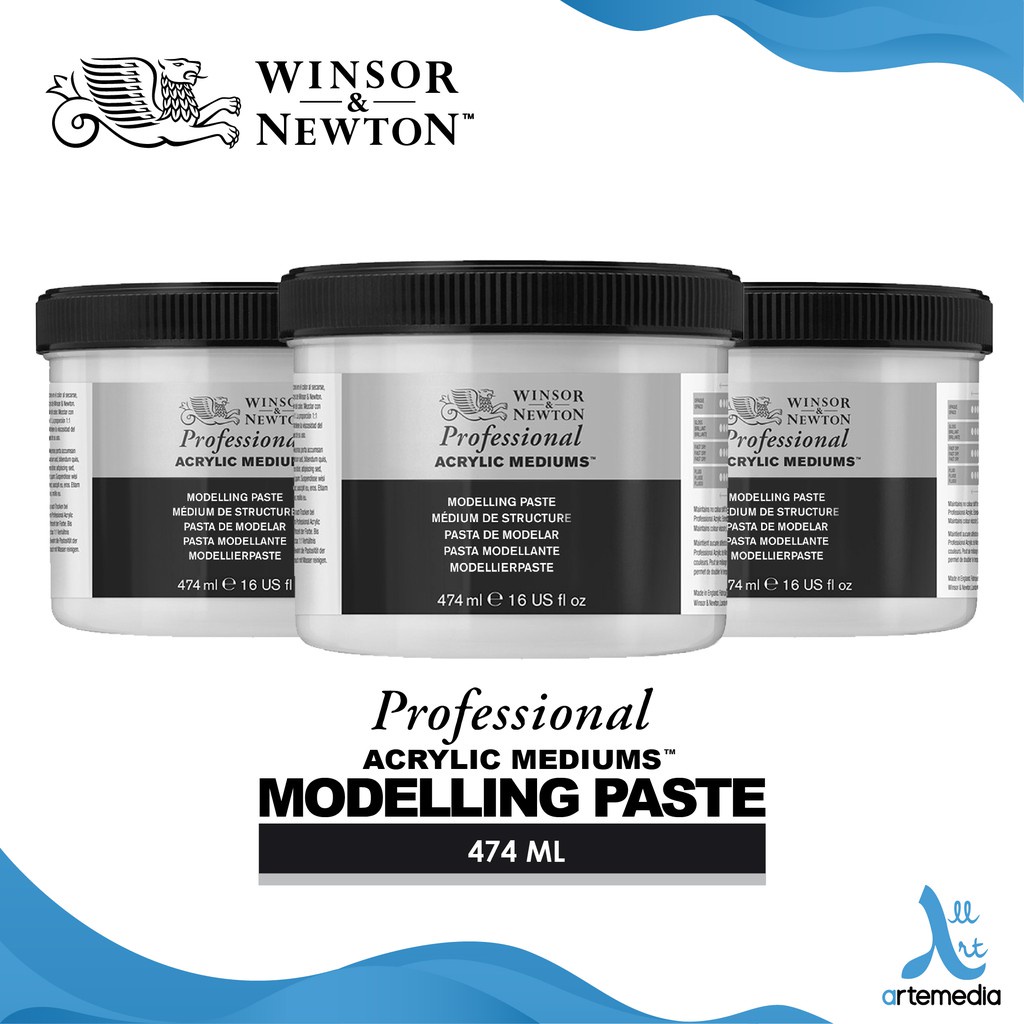 

Winsor & Newton Professional Acrylic Modeling Paste Medium Cat Akrilik