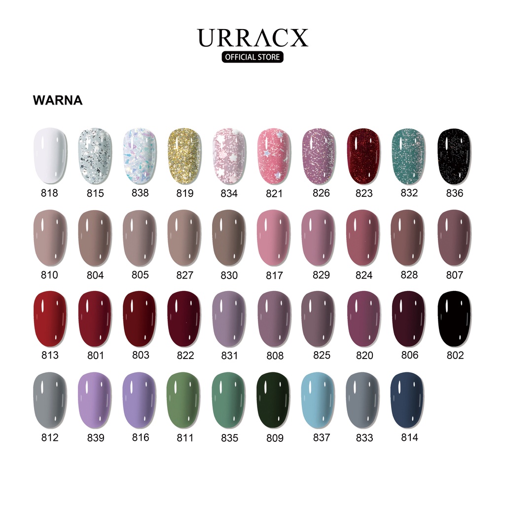 （COD）URRACX KUTEK/Kutek Peel Off /KUTEK HALAL/KUTEK Halal Muslimah Nail polish