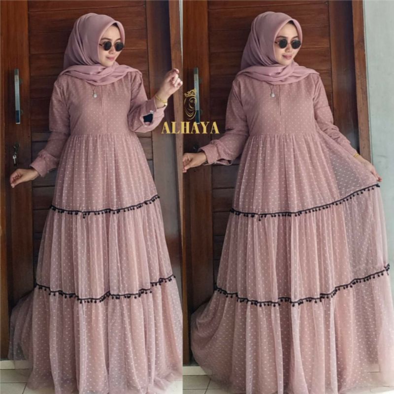 amyra dress ori alhaya