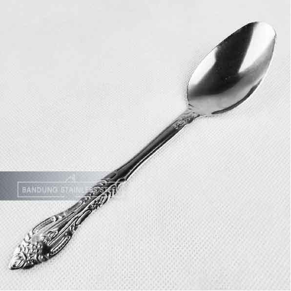 12pcs Sendok Makan Motif Murah Stainless Steel