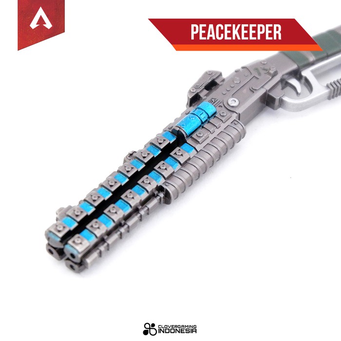 Miniature Apex Peacekeeper Weapon - Keychain Figure Gaming