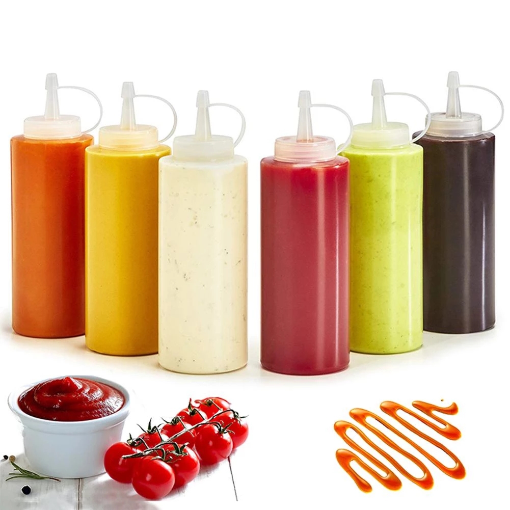 Botol Saus / Kecap Model Remas Bahan Plastik Untuk Dapur