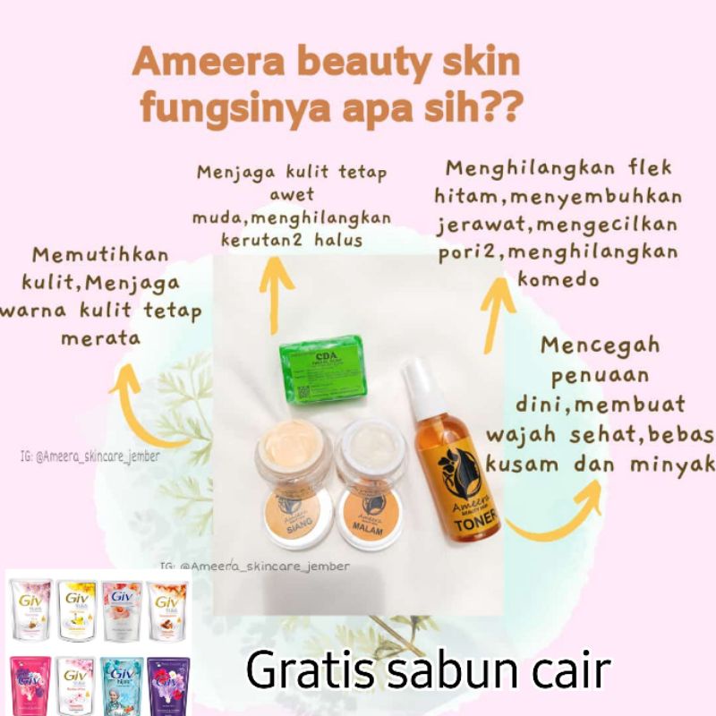 CREAM AMEERA BEAUTY SKIN ORIGINAL