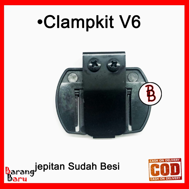 Sparepart Intercom V4 / V6 Pro Headset Clampkit Charger EJEAS FULL PAKET-2