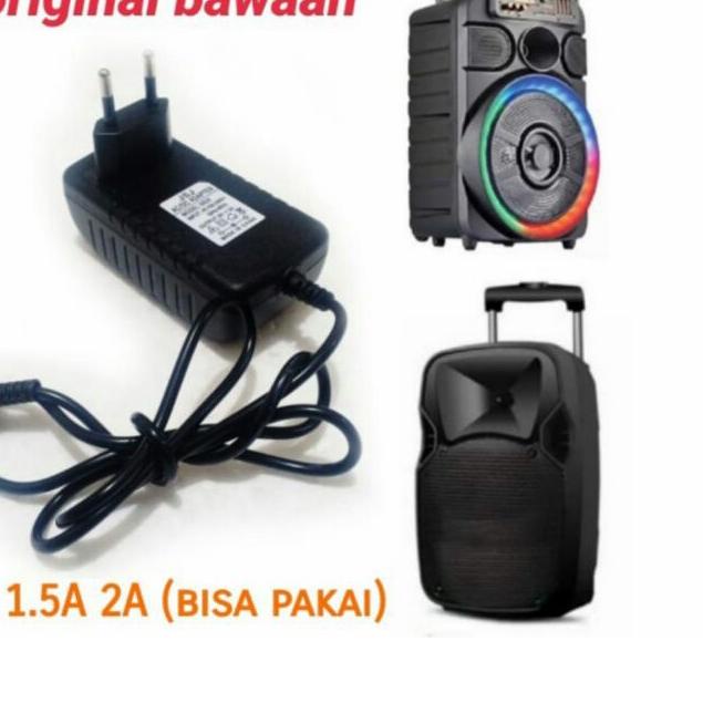 ✱ universal charger casan speaker meeting advance aiwa adaptor 9v 9 volt 1A 1.5A 2A original asli ✯