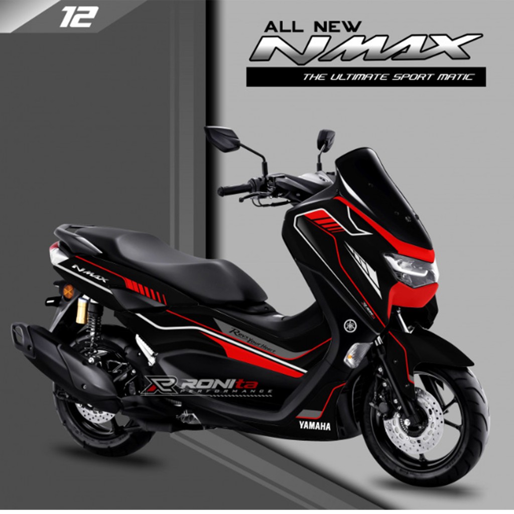 decal stiker sticker new NMAX STRIP 12