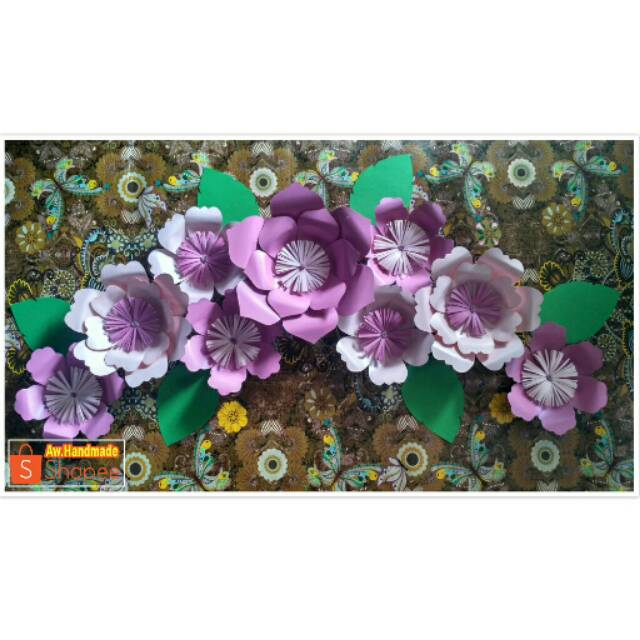 

Paper Flower Backdrop II Bunga Kertas Best Seller