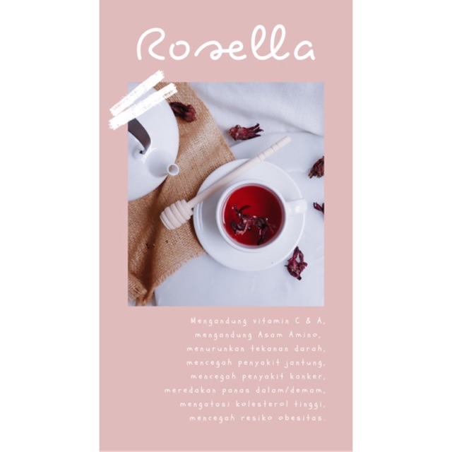 

Minuman kesehatan jamu modern MoBae - Rosella