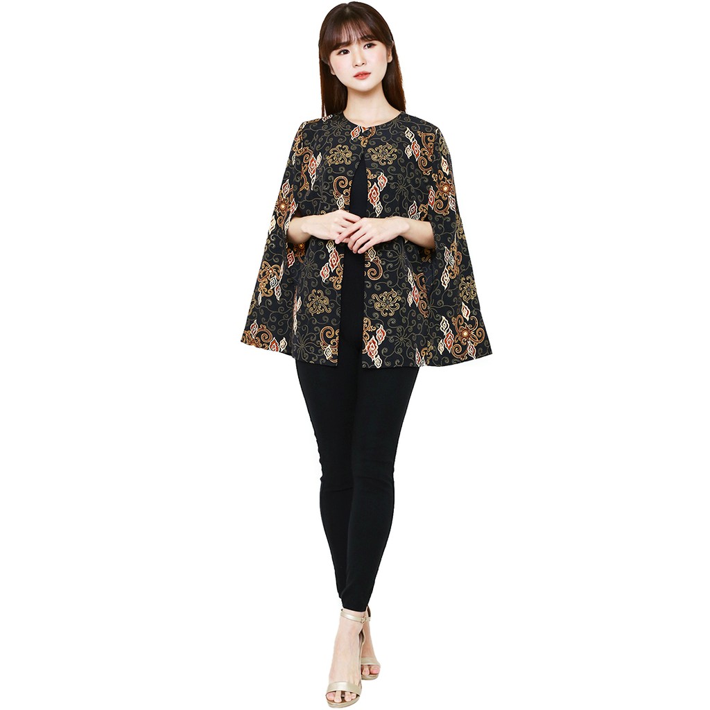 FLIKE STORE - CAPE BLAZER BATIK  MOTIF AWAN PETENG
