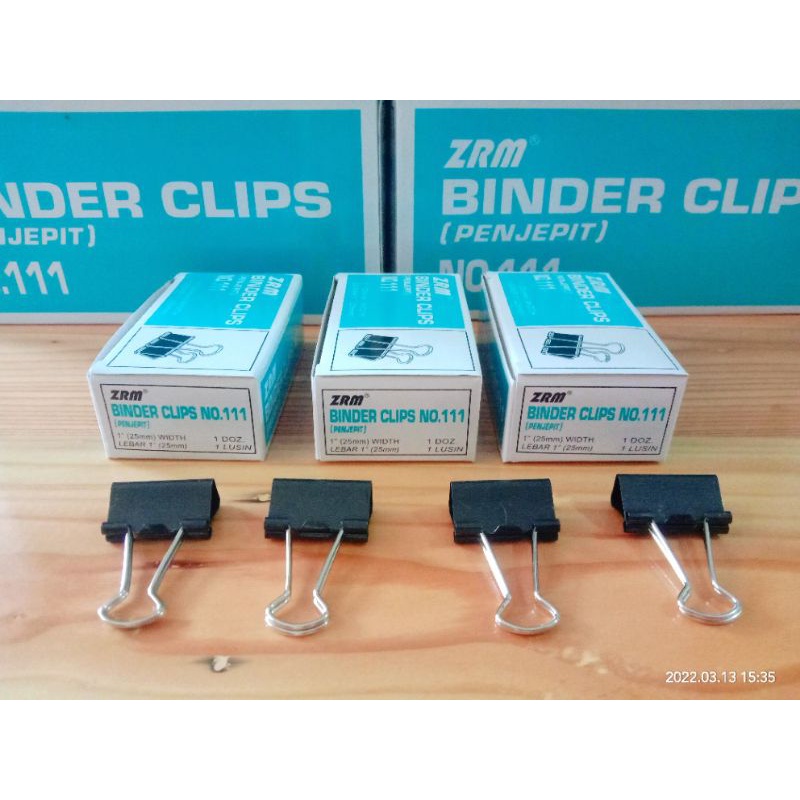 

Binder clip 111