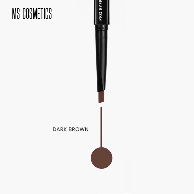 Ms Cosmetics Eye Brow Pencil-Dark Brown