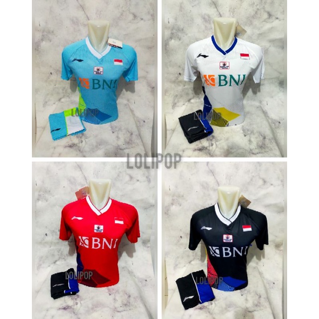 BAJU BADMINTON DEWASA/SETELAN BADMINTON L156BNI