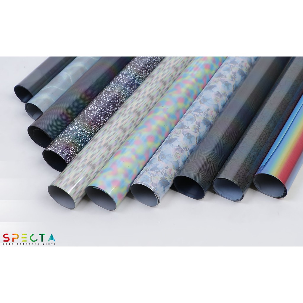 SPECTAFLEX POLYFLEX PU KOREA REFLECTIVE HOLOGRAPHIC ORIGINAL HTV VINYL