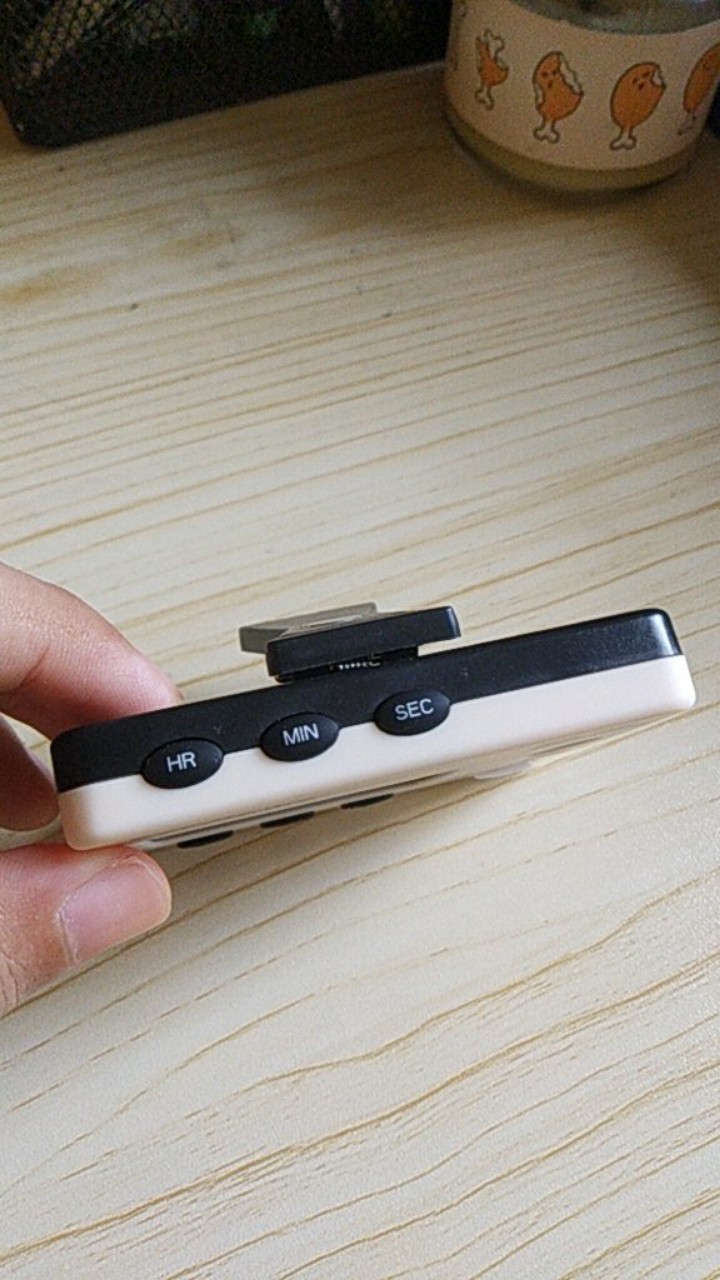 Sm Dual Study Timer Desk Stopwatch D-day Digital Time Clock Alarm Watch