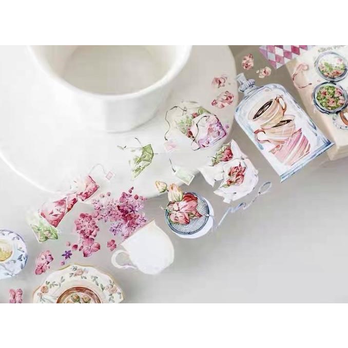 

(BISA COD) Deer Studio Afternoon Tea Party PET Tape TERJAMIN Kode 633