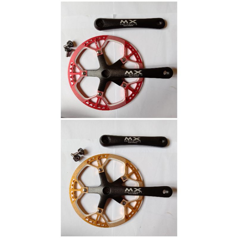 Crank Single MX 53t Bukan hollowtech