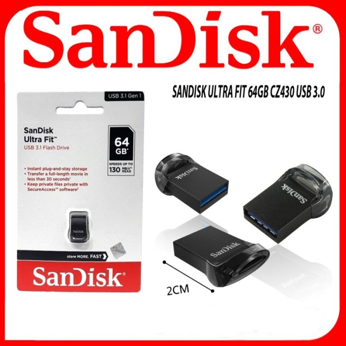 USB 3.1 SanDisk Ultra Fit SanDisk Ultra Fit