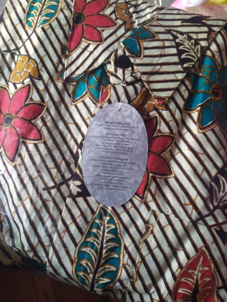 Kemeja Batik Lengan Panjang Phoenix M L Xl Xxl