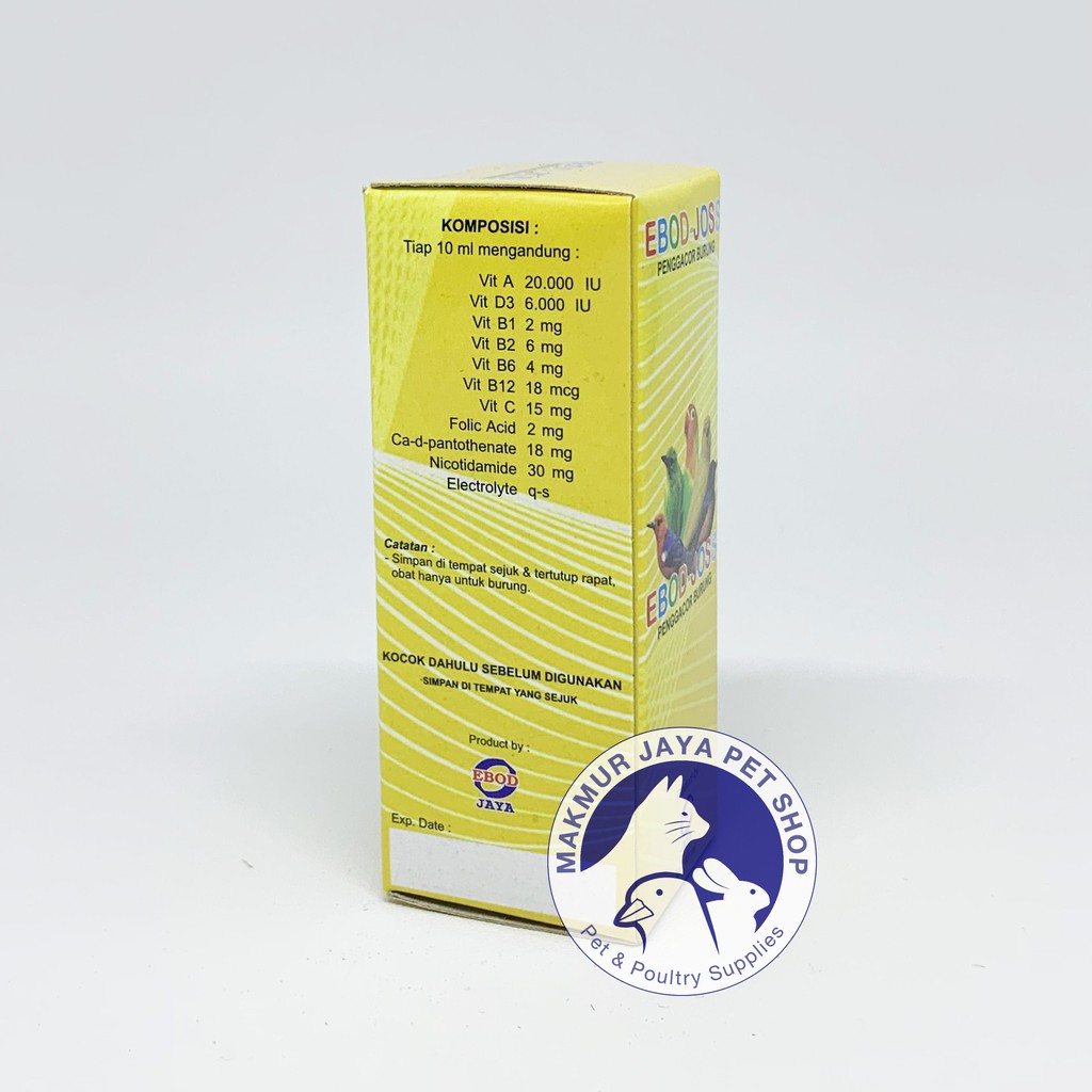 Ebod Joss Vitamin Penggacor Burung 10 ml