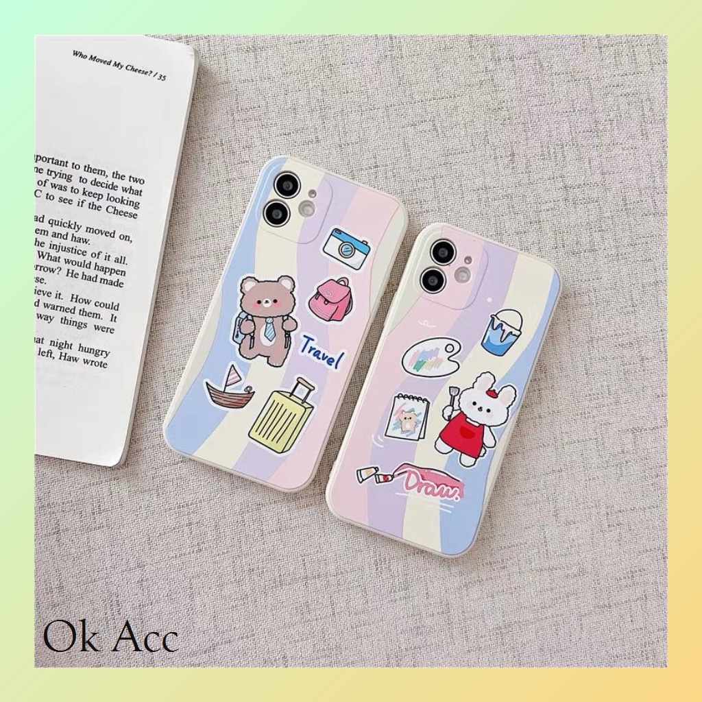 BARU Softcase Gambar MT-C Iphone 7 8 7+ 8+ X Xs Xr 11 12 13 Pro Max Xiaomi Redmi 8 8A 9 Prime 9a 9i 9c 9T 10 Note Poco M3 X3 5G Vivo V20 V21 V21e Y12 Y15 Y17 Y15s Y12s Y20 Y20i Y21 Y21s Y33s Y30 Y30i Y50 Y91 Y91C Y93 Y95