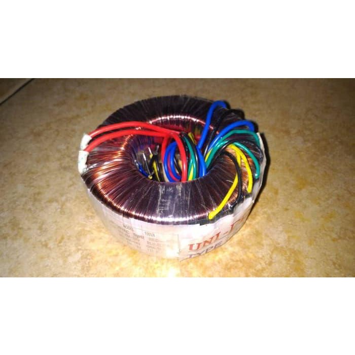 trafo toroid , trafo donat 5 ampere ct 32 24 18 V