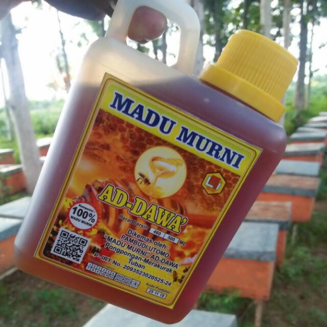 

Madu mentah nektar mangga