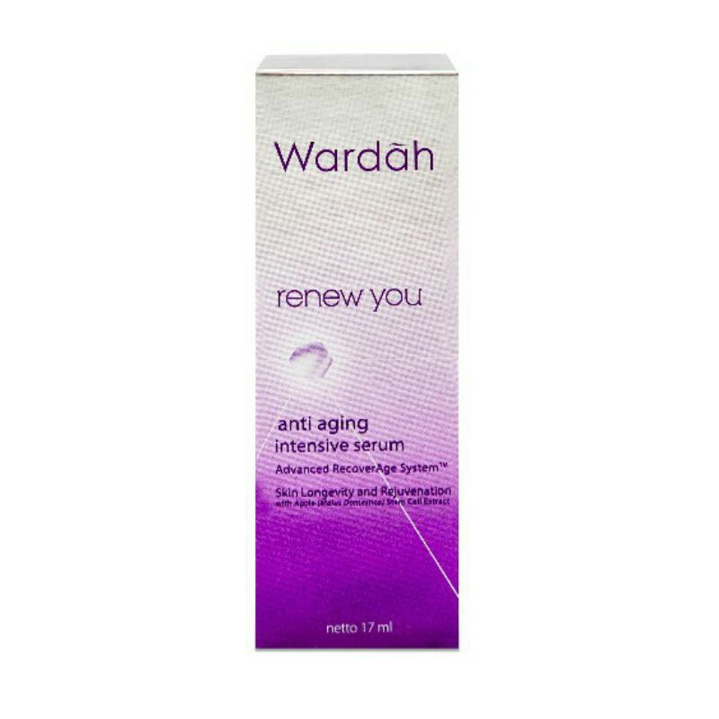 WARDAH RENEW YOU ANTI AGING INTENSIVE SERUM 17 ML