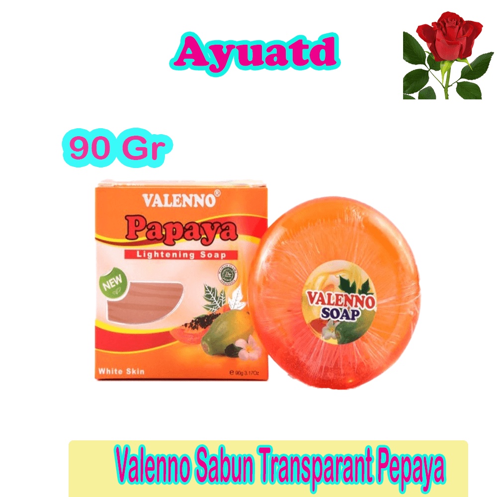 Valenno Sabun Transparant Pepaya 90 GR