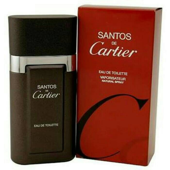 Parfum Ori Eropa nonbox Santos De Cartier EDT 100ml