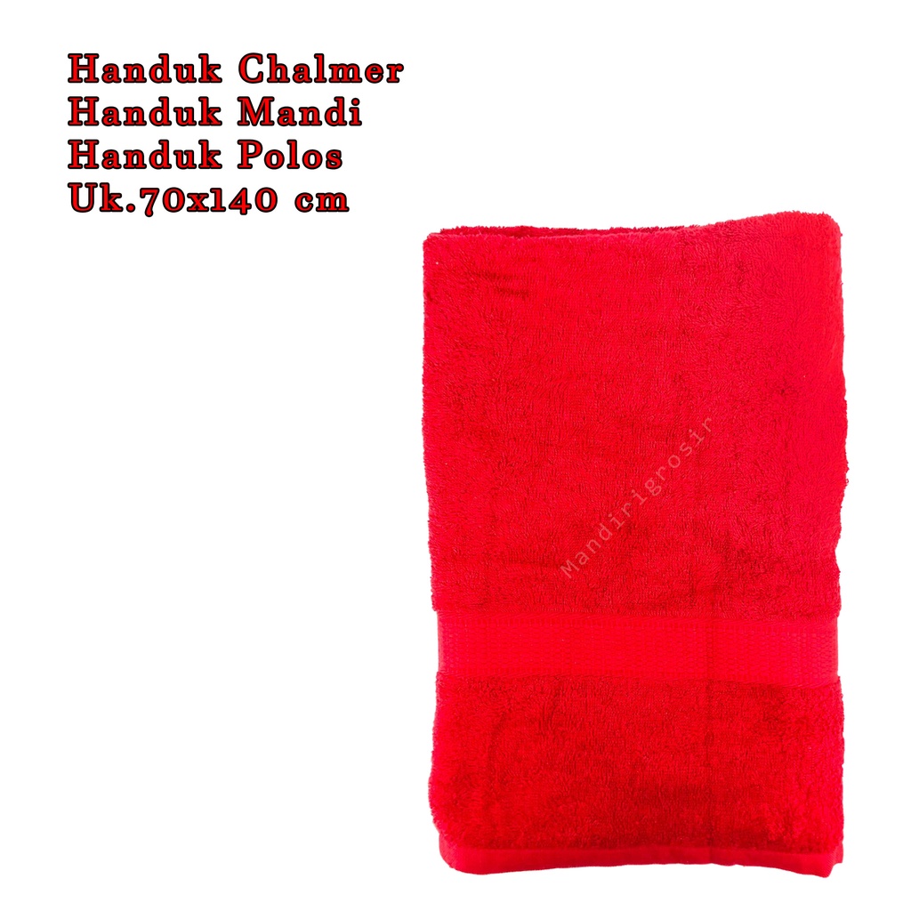 Handuk Mandi*Handuk Chalmer *Handuk Polos * Uk.70x140 cm