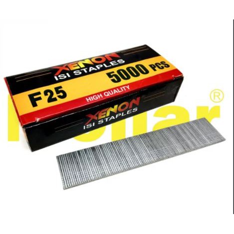 

XENON F25 ISI STAPLES MESIN PAKU TEMBAK - REFIL AIR NAILER STAPLER GUN