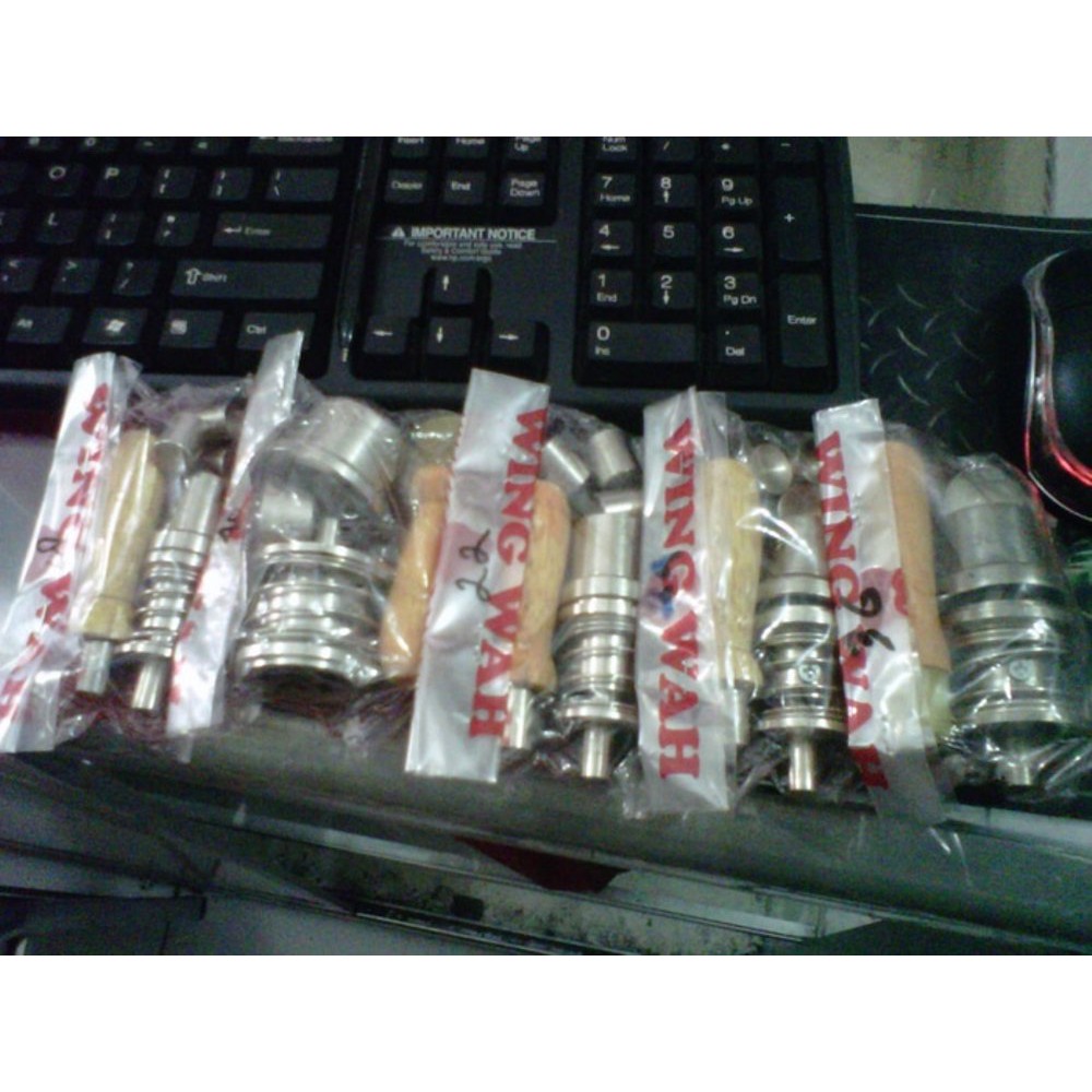 matres / pencetak kancing ukuran 44 alat press Wing Wah