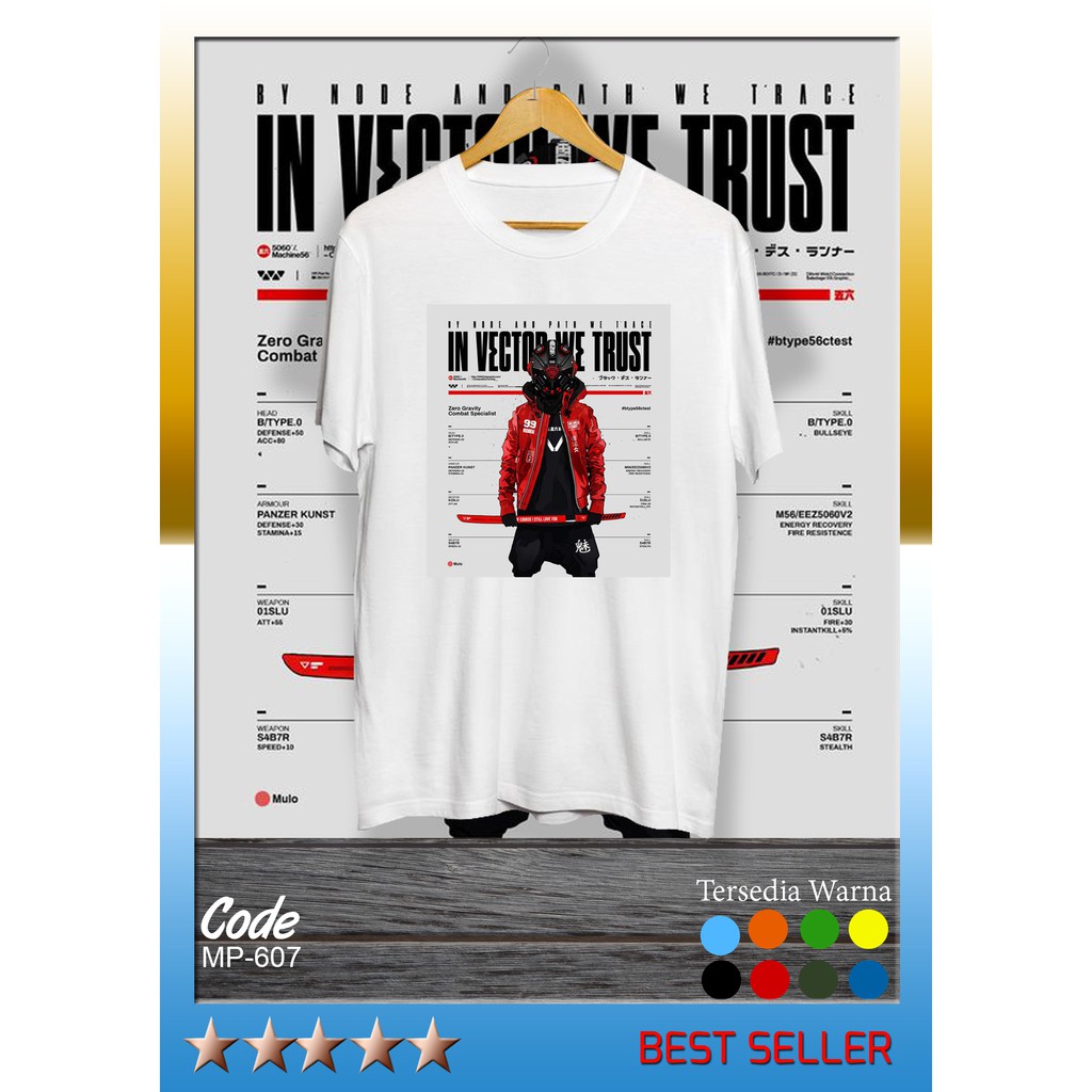 KAOS SABLON DISTRO BERKUALITAS TERMURAH BESTSELLER MP-607