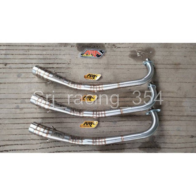 leher header knalpot racing sleep engine stainles bending 200cc Jupiter Z Vega ZR R new bore up 150c