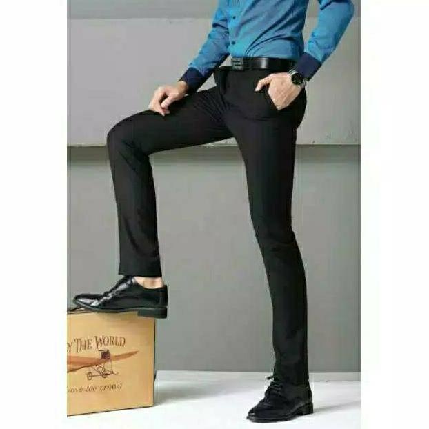 Celana Kerja Slim Fit Pria Cardinal Kantor Formal Kuliah