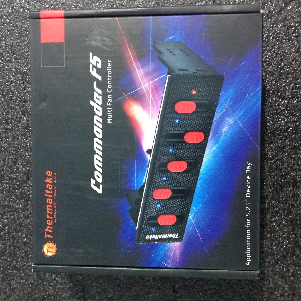 Thermaltake Commander F5 Multi Fan Controller Shopee Indonesia