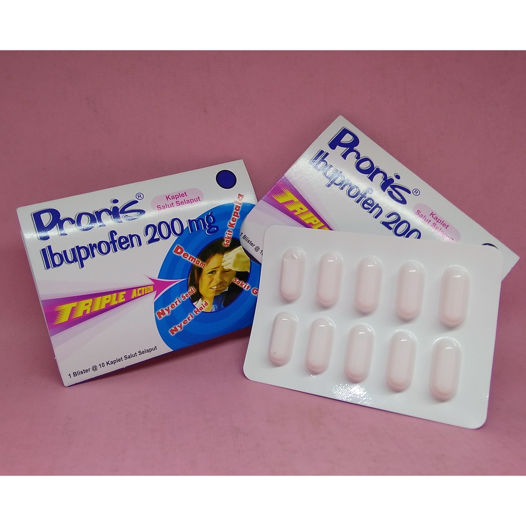 Proris kaplet 200mg (ibuprofen)