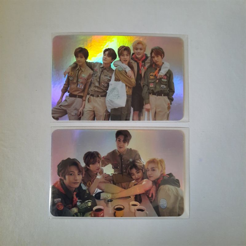 PHOTOCARD PC STICKER HOLOGRAM HOLO GROUP NCT DREAM SUMMER VACATION SUMKIT RENJUN JENO JAEMIN JISUNG 
