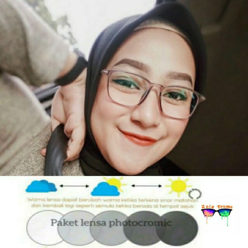FRAME KACAMATA KOTAK KOREA KEKINIAN