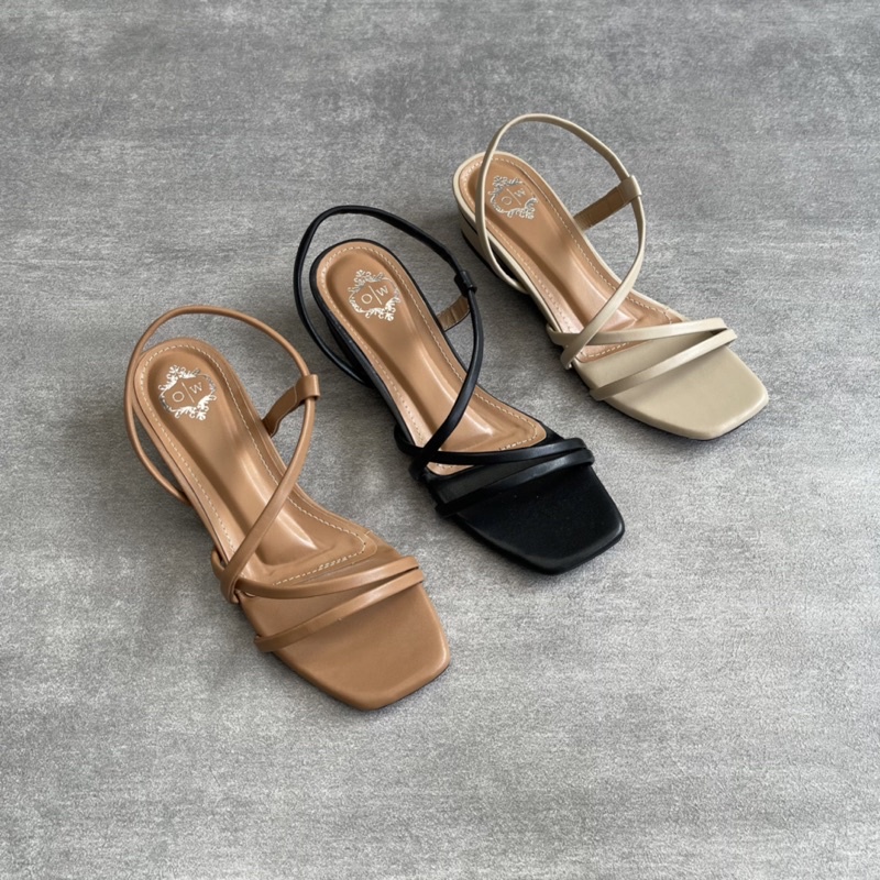 Faduzzi Sandal Wanita Tali MEISA Hak 3Cm