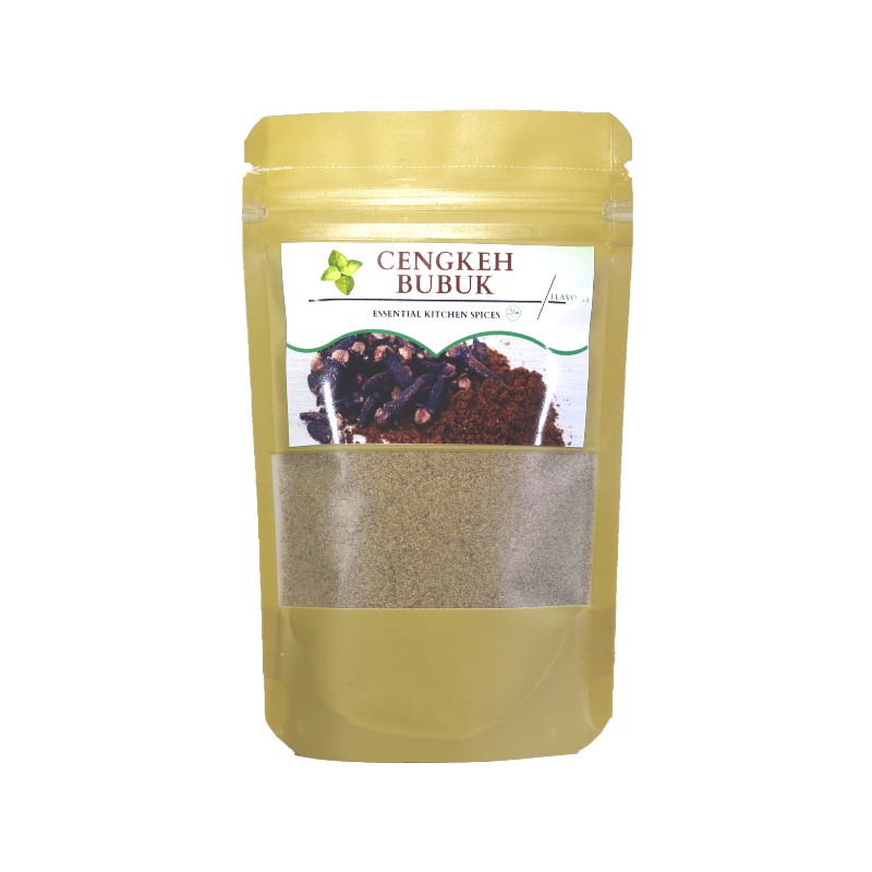 Cengkeh Bubuk Clove Powder Murni Asli Kering Organik Rempah Herbal Bumbu Dapur Penyedap Rasa