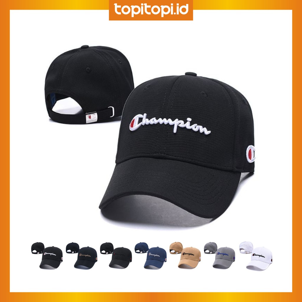 TOPI CHAMPION PREMIUM ORIGINAL IMPORT