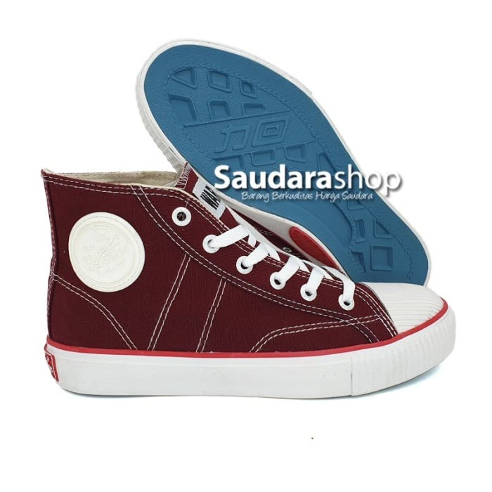 Sepatu Warrior Classic / Sepatu Sekolah Warrior / Sepatu Warrior Marun