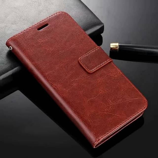 Flip Cover Samsung Galaxy A21S SamsungA21S Wallet Leather Case Casing HP